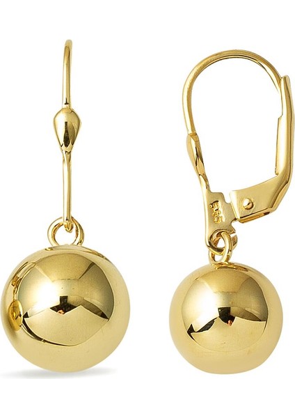 Toplu 14 Ayar Sallantılı Altın Küpe