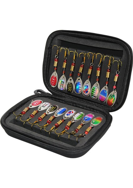 16 Adet Balıkçılık Kaşık Lures Metal Alabalık Bas Döküm (Yurt Dışından)