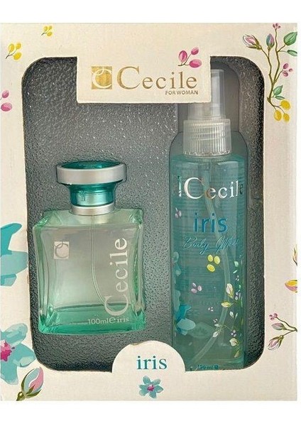 CECİLE EDT 100 ML.İRİS+BODY MIST HED