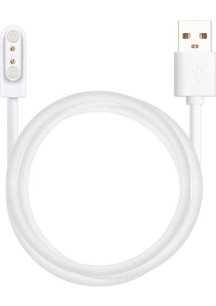 2 Pin 4.0 mm Konnektör Akıllı Saatler Için Manyetik Şarj Kablosu - AL2748