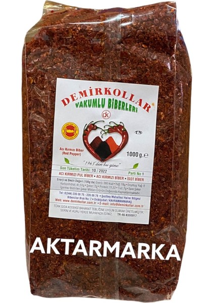 Yağlı Yaprak Pul Biber 1 kg