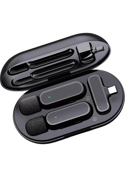 Kablosuz Yaka Mikrofon Dsp Otomatik Bağlantısı Plug-Play Yaka Mıc (Yurt Dışından)