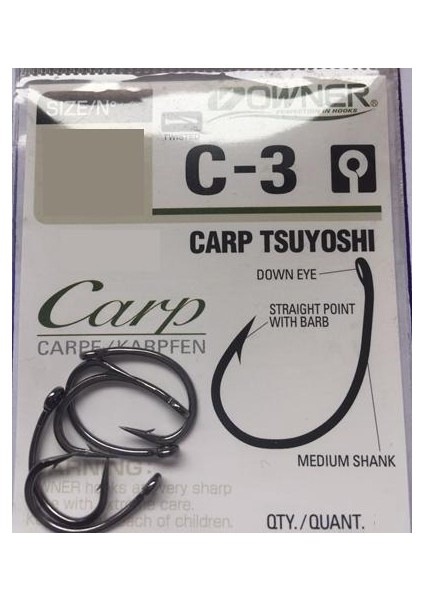 53263 C-3 Carp Tsuyoshi Iğne