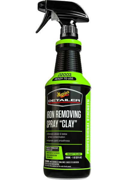 Iron Removing Spray Clay Demir Tozu Giderici Kil Spreyi