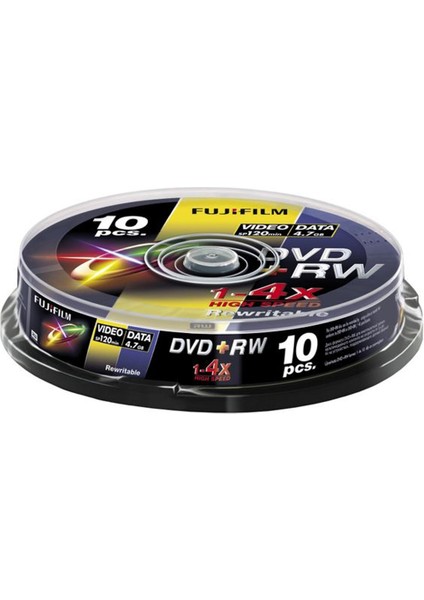 Dvd +Rw 4.7gb 120MIN 10 Adet