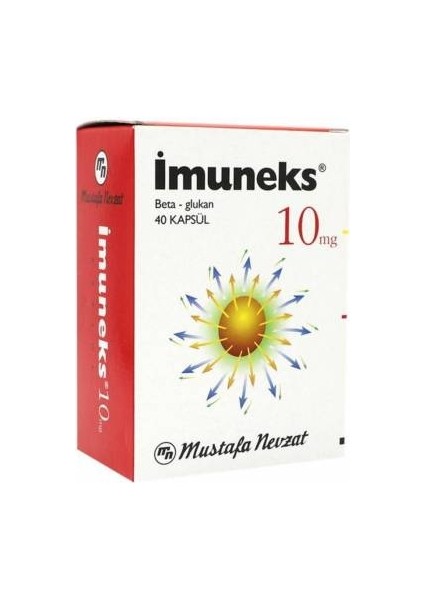 Beta Glukan 10 mg 40 Kapsül