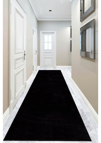 Yıkanabilir Post Peluş Yolluk Siyah modelleri