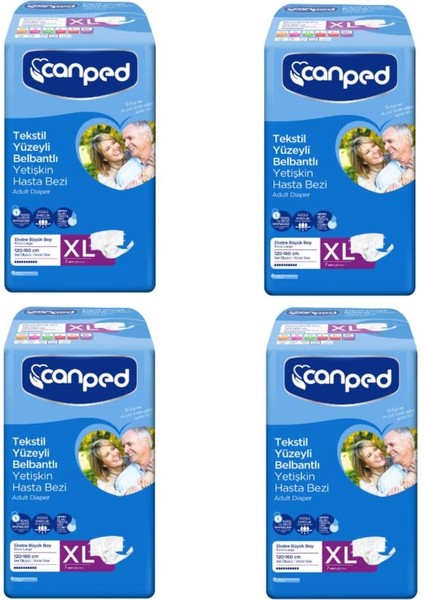 Belbantlı Hasta Bezi Ekstra Büyük (Xl) 4x7'Li 28 Adet