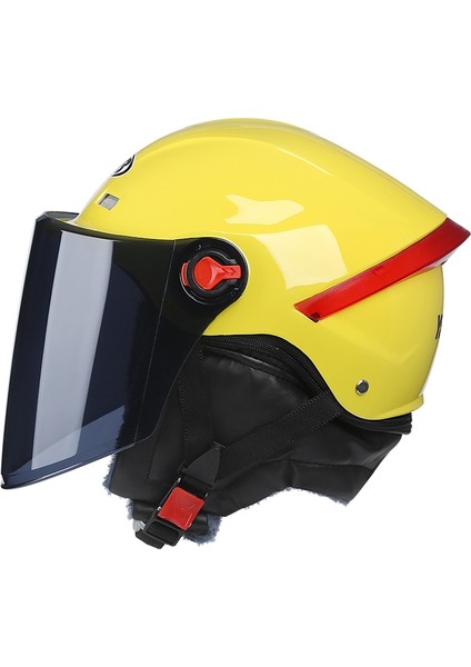 Yetişkin Evrensel Kask Çay Renkli Lens Sarı 56 - 62 cm. (Yurt Dışından)