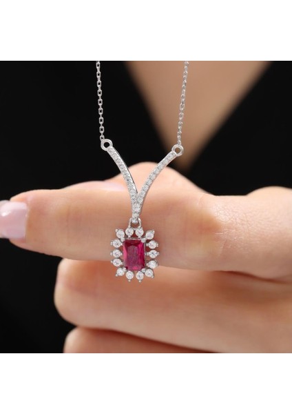 Pırlanta Montür Zarafet Güneşi Sentetik Yakut Zarafet Mührü Gümüş Mini Set fiyatları