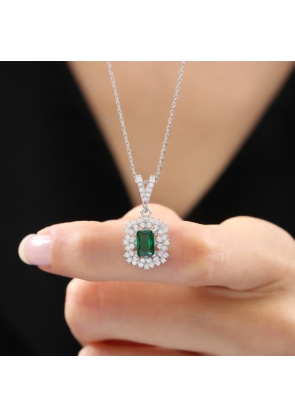 Pırlanta Montür Sentetik Zümrüt Efsunu Sadelik Mührü Gümüş Mini Set fiyatları