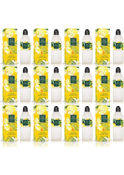 Klasik Limon Kolonyası 80 Derece Pet 400 ml x 12