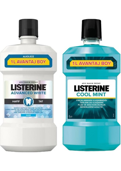 Cool Mint ve Advanced White Hafif Tat 2000 ml