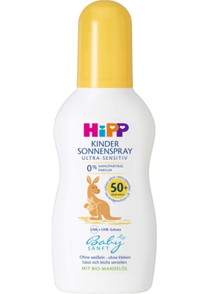 Hipp Babysanft Sprey Güneş Kremi 150ML