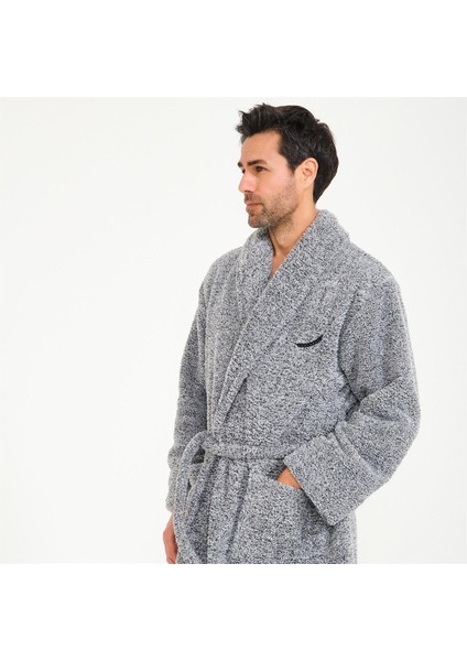 Erkek Welsoft Şal Yaka Polar Sabahlık indirimleri