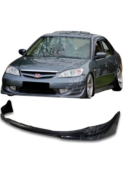 SML Dizayn Honda Civic Vtec 2 S2000 Ön Ek-Lip / Plastik Ön Tampon Ek Karlık Boyasız