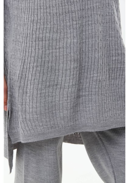 Kadın Saç Örgülü Pantolon & Tunik Ikili Takım 4278 modelleri