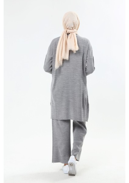 Kadın Saç Örgülü Pantolon & Tunik Ikili Takım 4278 fırsatları