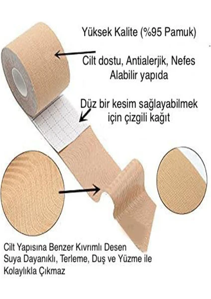 Göğüs (Meme) Bandı, Meme dikleştirici bant, meme kaldırıcı Siyah Renk