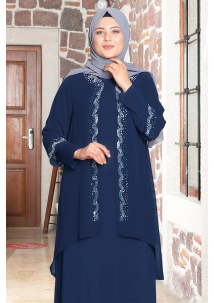 Efsun - Abiye - Lacivert - FHM628 fiyatları