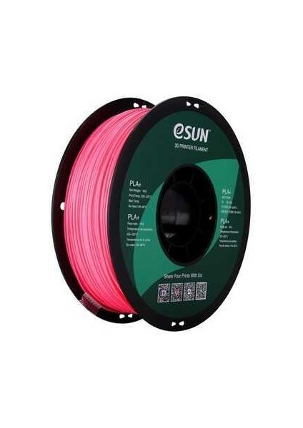 1,75 mm PLA Plus (PLA+) Pembe Filament (1 KG)