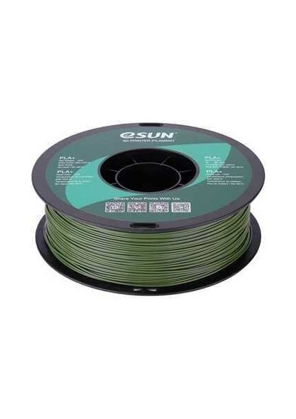 1,75 mm PLA Plus (PLA+) Zeytin Yeşili Filament (1 KG) fiyatları