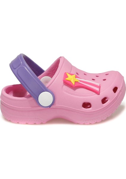Frog 1fx Kız Çocuk Pembe Mor Terlik 26/29 -1