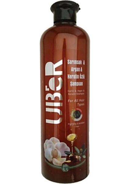 Sampuan 700ml Sarımsak&Argan&Keratın