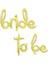 Bride To Be, Folyo Balon Gold 1