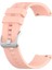 Xiaomi Watch S1 ve S1 Active Spor Silikon Kordon 22 mm Uyumlu (Açık Pembe) 2