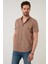 Düğmeli Yaka % 100 Pamuk Slim Fit Cepli Gömlek Erkek GÖMLEK CF21S111153 2