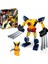 Marvel Wolverine Robot Zırhı 76202 # Süper Kahraman Seven Çocuklar İçin Koleksiyonluk Robot Zırh ve Minifigür İçeren Yaratıcı Oyuncak Yapım Seti (141 Parça) 1