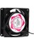 220V 12 cm Metal Fan Soğutucu 12x12x38 mm 2