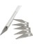Detail Knife Kretuar Detay Bıçağı 5 Yedekli 1