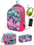 Coral High Kız Çocuk Narçiçeği Flamingo 3'lü Çanta Takımı - USB Soketli 1
