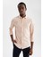 Slim Fit Uzun Kollu %100 Pamuk Gömlek R1680AZ22SP 5