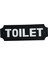 Tuvalet Kapısı Işareti Bahçe İçin (Yurt Dışından) 2