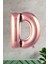 D Harfi Rose Gold Folyo Balon 100 cm 40 Inç 1 Metre Baş Harf Balon 1