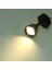 2x 12 V / 3W Tekne LED Spot Iç Okuma Işık Duvar Lambası 3000 K Siyah (Yurt Dışından) 3