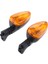12 V Dönüş Sinyalleri Göstergeleri Bmw R1200GS 2004-2007 Amber Lens Için Işık (Yurt Dışından) 1
