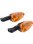 12 V Dönüş Sinyalleri Göstergeleri Bmw R1200GS 2004-2007 Amber Lens Için Işık (Yurt Dışından) 4