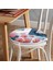 Real Homes Fashion Özel Tasarım Dijital Baskılı Modern Yuvarlak Fermuarlı Sandalye Minderi 2