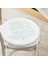 Real Homes Bulut Mavi Home Sweet Home Yuvarlak Fermuarlı Sandalye Minderi 1