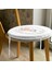Real Homes Fashion Girl Dijital Baskılı Modern Yuvarlak Fermuarlı Sandalye Minderi 3