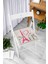 Real Homes Flamingo Desenli Dijital Baskılı Yuvarlak Fermuarlı Sandalye Minderi 1