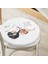 Real Homes Fashion Pop Art Tasarımlı Dijital Baskılı Modern Yuvarlak Fermuarlı Sandalye Minderi 1