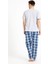Erkek Baskılı Pijama Takımı Kısa Kollu Tampap 2170-K 5