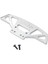 Wltoys Için Metal Ön Tampon Miniq RC01 K969 K979 1:28 Ölçekli Model Araba Gümüş (Yurt Dışından) 2