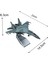 Alaşım Diecast 1/100 Sukhoı Su-35 Avcı Uçak Modeli Masaüstü Oda Dekor Için (Yurt Dışından) 4