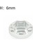 Tekerlek Hex Hubs Tekerlekler Eksenel 1/10 D90 1.9 / 2.2 Inç Tekerlek Rc Kamyon 6mm Gümüş (Yurt Dışından) 5